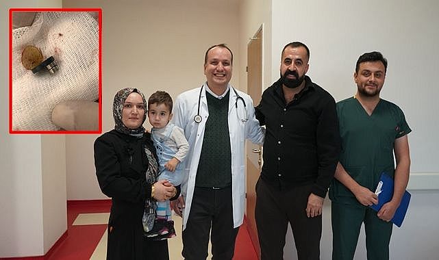 Minik bebek öyle şeyler yuttu ki... Ölümden döndü!