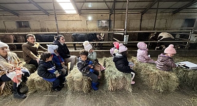 Minik çiftçilerin akademisi... Bakın neler yapıyorlar!