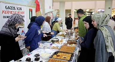 Öğrenciler Gazze için bir araya geldi