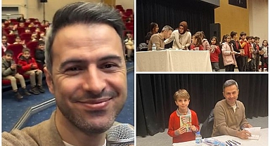 Öğrenciler yazarla buluştu