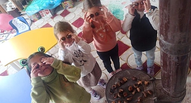 Öğretmenden öğrencilerine sıcacık sürpriz