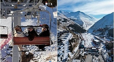 Palandöken'e fenomen yağdı!