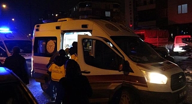 Polislerin karıştığı kazada ortalık savaş alanına döndü