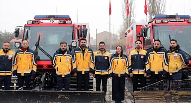 Sağlık ekipleri zorlu kış şartlarına hazır