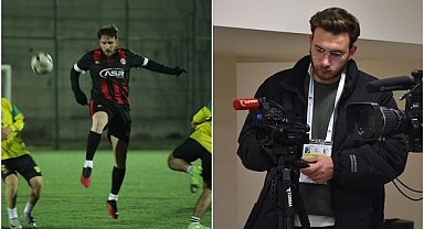 Sahada stoper, ekranda kameraman