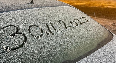 Şehir beyaza büründü