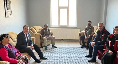 Şehit ve gazi ailelerine ziyaret 