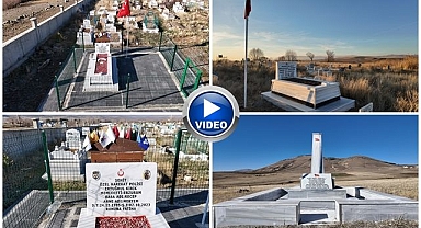 Erzurum'da aziz şehitlere vefa... Baştan sona yenilendi