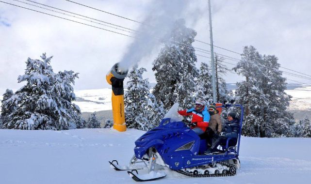  Suni karlama sistemleri test ediliyor