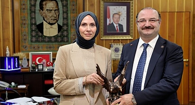 TÜBA ödüllü akademisyeni ağırladı