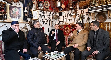 Vali Çiftçi’den esnaf ziyareti