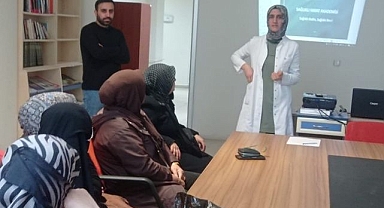 Halk sağlığı için eğitimler sürüyor