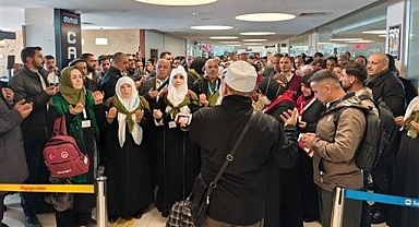 Yüzlerce vatandaş kutsal topraklara uğurlandı
