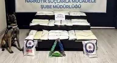 63 kilo metamfetamin ele geçirildi   