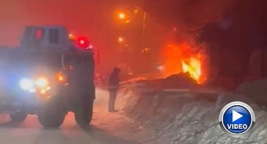 Alevler bir aileyi evsiz bıraktı! 