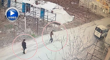 Ayakkabı hırsızları kameraya yakalandı