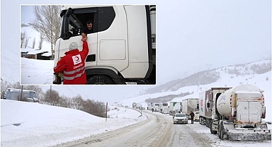 Bayburt-Erzurum kara yolu çığ nedeniyle ulaşıma kapandı