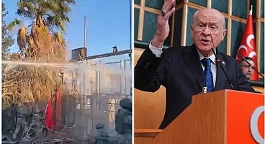 Bayrağa saygısızlıkta resti çekti! Sorumlu DEM Parti'dir