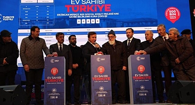 Bin 760 sosyal konutun kura çekilişi yapıldı