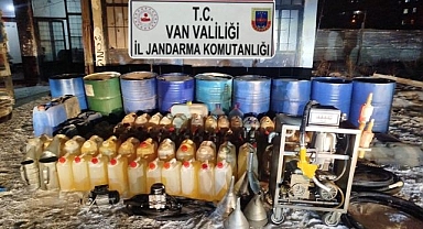 Binlerce litre kaçak motorin ele geçirildi