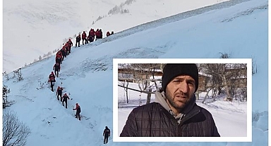 Çığ felaketinden kurtulan çoban o anları anlattı   