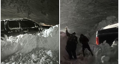 Çığ haberleri peş peşe geldi! Mahsur kalan vatandaşlar kurtarılmayı bekledi 