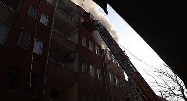 Çıkan yangında 2 ev zarar gördü 