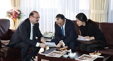 Çin heyeti Atatürk Üniversitesi’nde