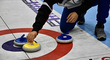 Curling'de Erzurum rüzgarı