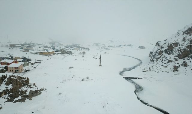 Donan Baraj  sisle kaplandı