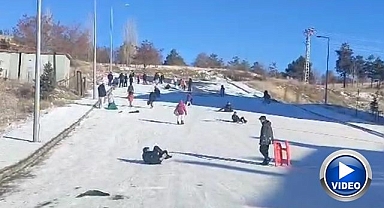 Dondurucu soğuk eğlenceye engel olamadı