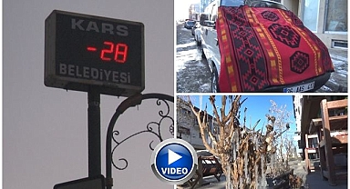 Dondurucu soğuk hayatı durma noktasına getirdi!