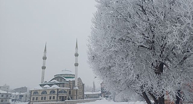 Dondurucu soğuklar görsel şölene dönüştü   