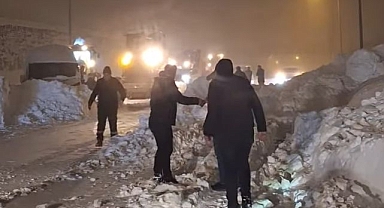 Düşen çığın altında kaldı! Ekipler seferber oldu