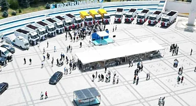 Erzurum Büyükşehir Belediyesi araç filosunu genişletiyor