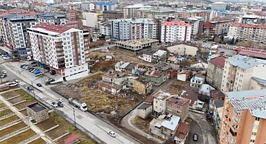 Erzurum'da kentsel dönüşüm sürüyor