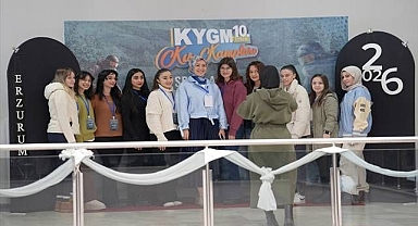 Erzurum'da '10. Tematik Kış Kampı'