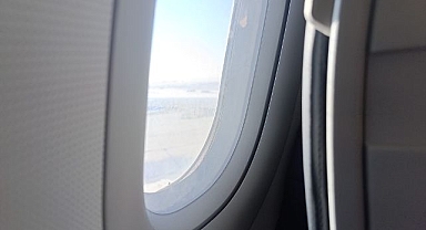 Erzurum'da aşırı soğuklar uçak seferlerini etkiledi