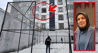 Erzurum'da cam silerken düşen öğretmen öldü