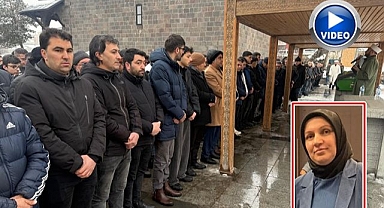Erzurum’da eğitim camiası Ülkühan öğretmene ağladı 