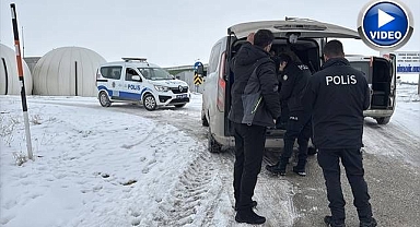 Erzurum'da mahallelinin dikkati kaçakları ele verdi 