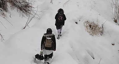 Erzurum’da okullar tatil edildi