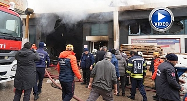 Erzurum'daki yangında içerde kalan 2 kişi kurtarıldı