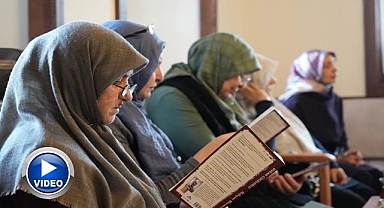 Erzurum'un kitap kurdu ev hanımları