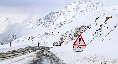 Erzurum ve çevresine çığ uyarısı