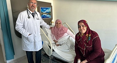 Gebeliğinde fark edildi: Operasyonla sağlığına kavuştu