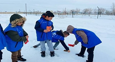 Gençler sokak hayvanlarını unutmadı 