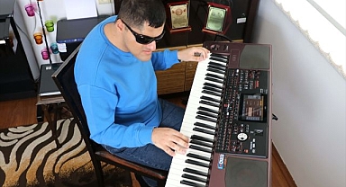 Görme engelli genç azmiyle takdir topladı! Şimdi tek hayali var...