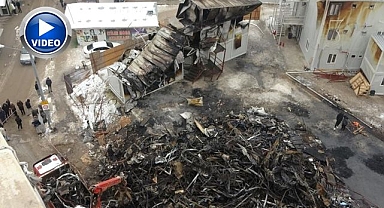 Gün ağarınca hasar ortaya çıktı!