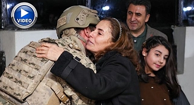 Güvenlik kulesinde duygu dolu anlar   